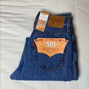 new with tags levi 501 skinny jeans 25" 💌 :)